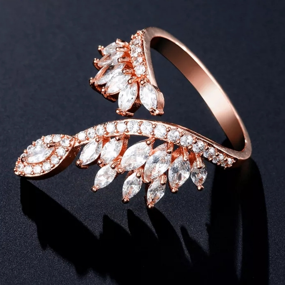 Pretty Butterfly Wings Adjustable Ring